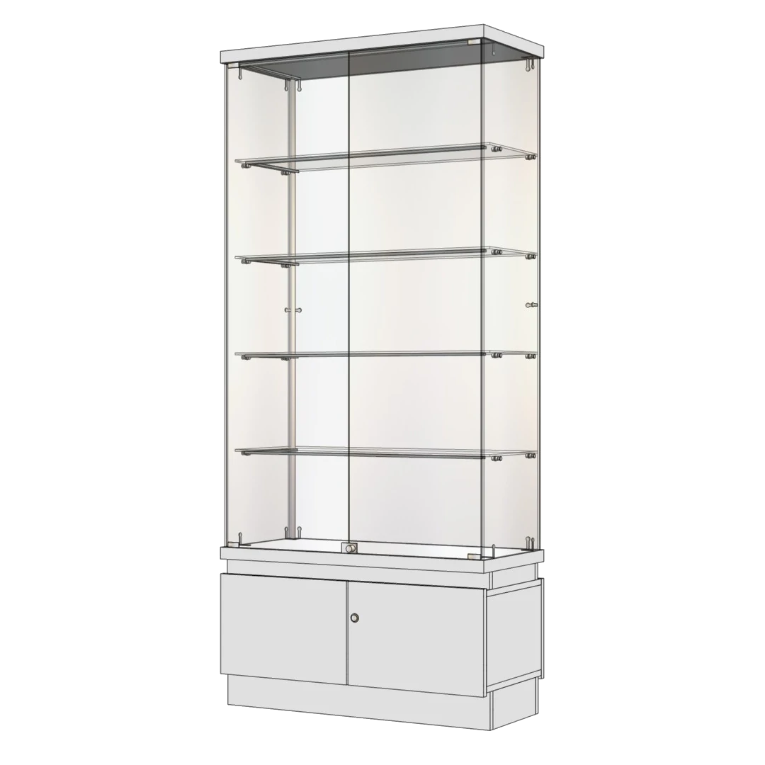 Витрина ВС5СК-900х400х2000
